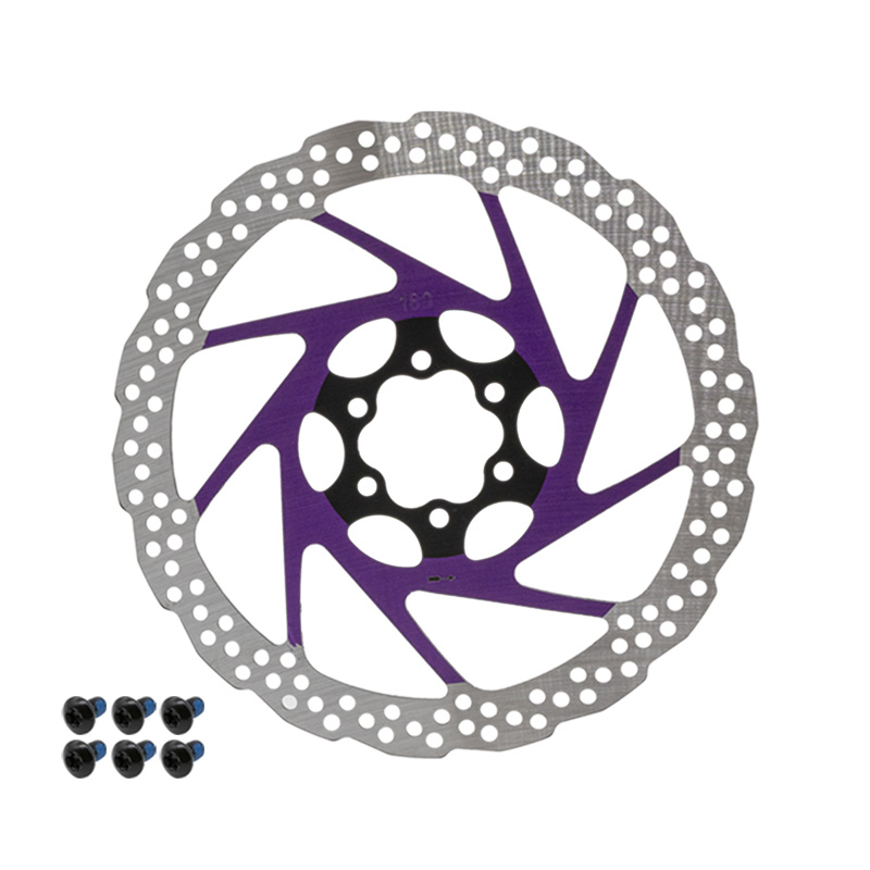 Disque de frein V2 6H 180mm Violet