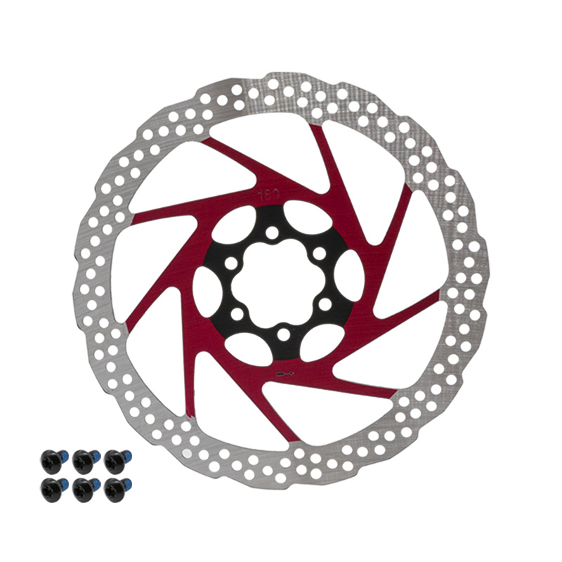 Disque de frein V2 6H 180mm Rouge