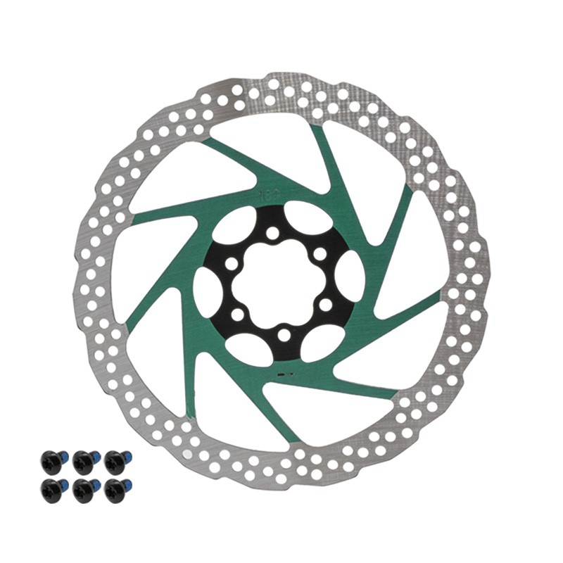 Disque de frein V2 6H 180mm Vert