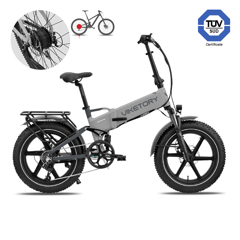 BRAVE - Fatbike plegable - Gris
