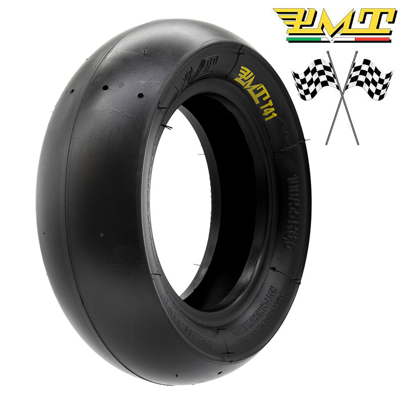 Pneu Tubeless radial 100/55 R6.5” Slick [PMT]