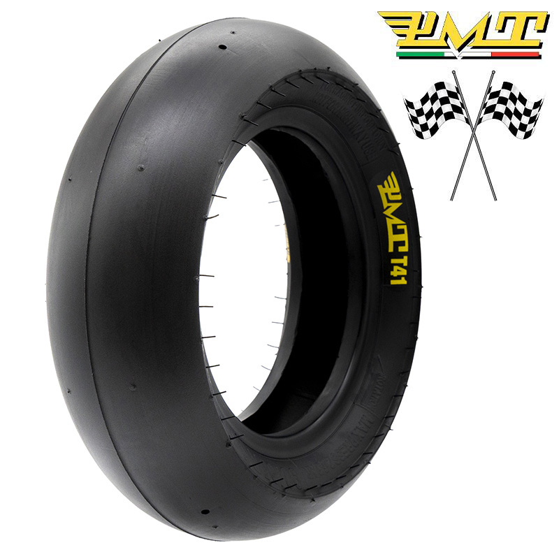 Pneu tubeless radial 90/65R6.5"- T41 slick [PMT]