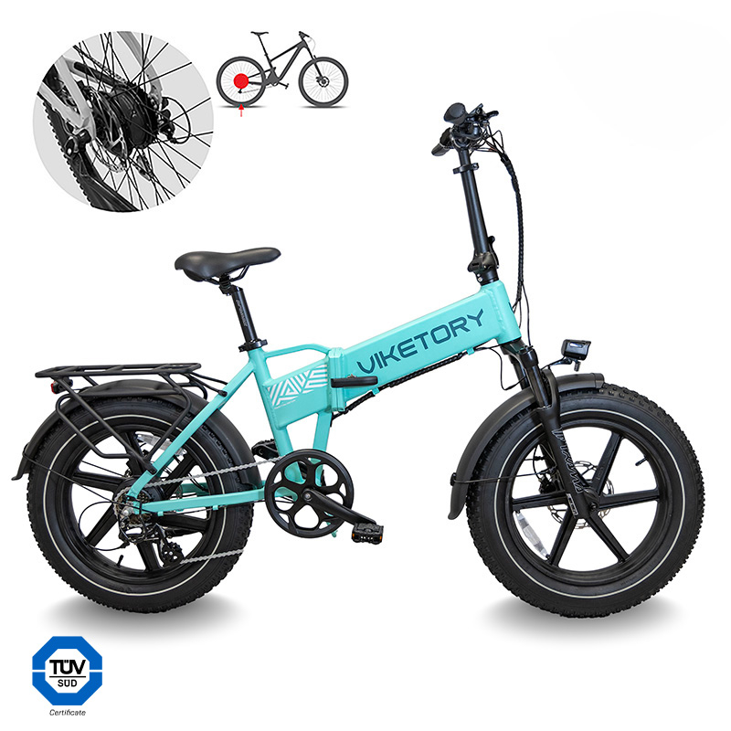 LITHOR - Fatbike pliant - Turquoise