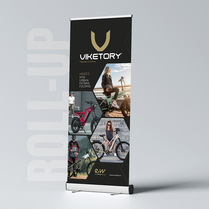 ROLL-UP viketory - RuedaQrueda