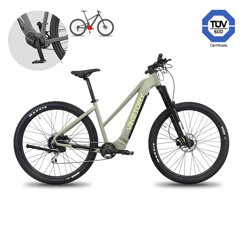 ZEPHIR +Plus ebike MTB Verde militar - RuedaQrueda