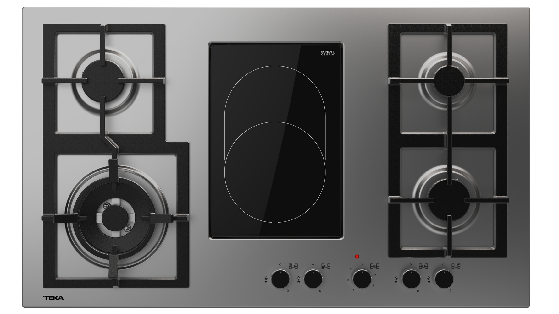 Teka | Gas Hob EFX 90 4G 1H AI AL DR CI