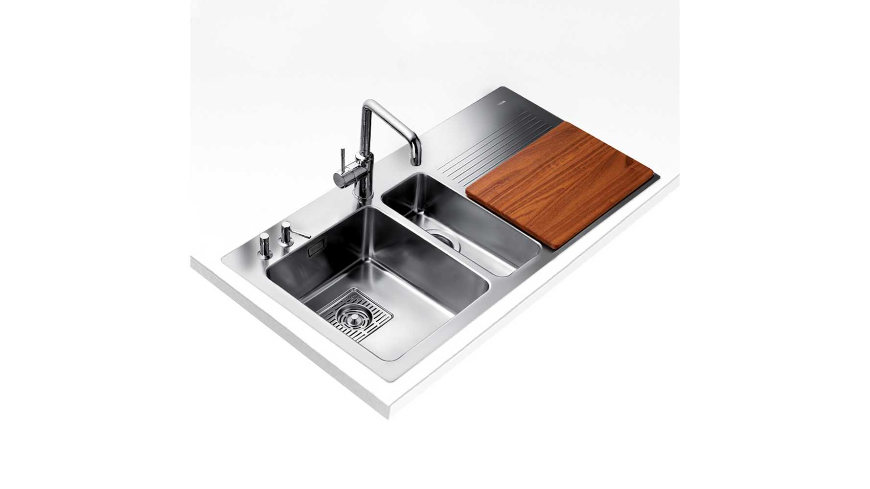 SINKI セール‼︎ Tehila Standard Freestanding White Utility Sink | Black Legs