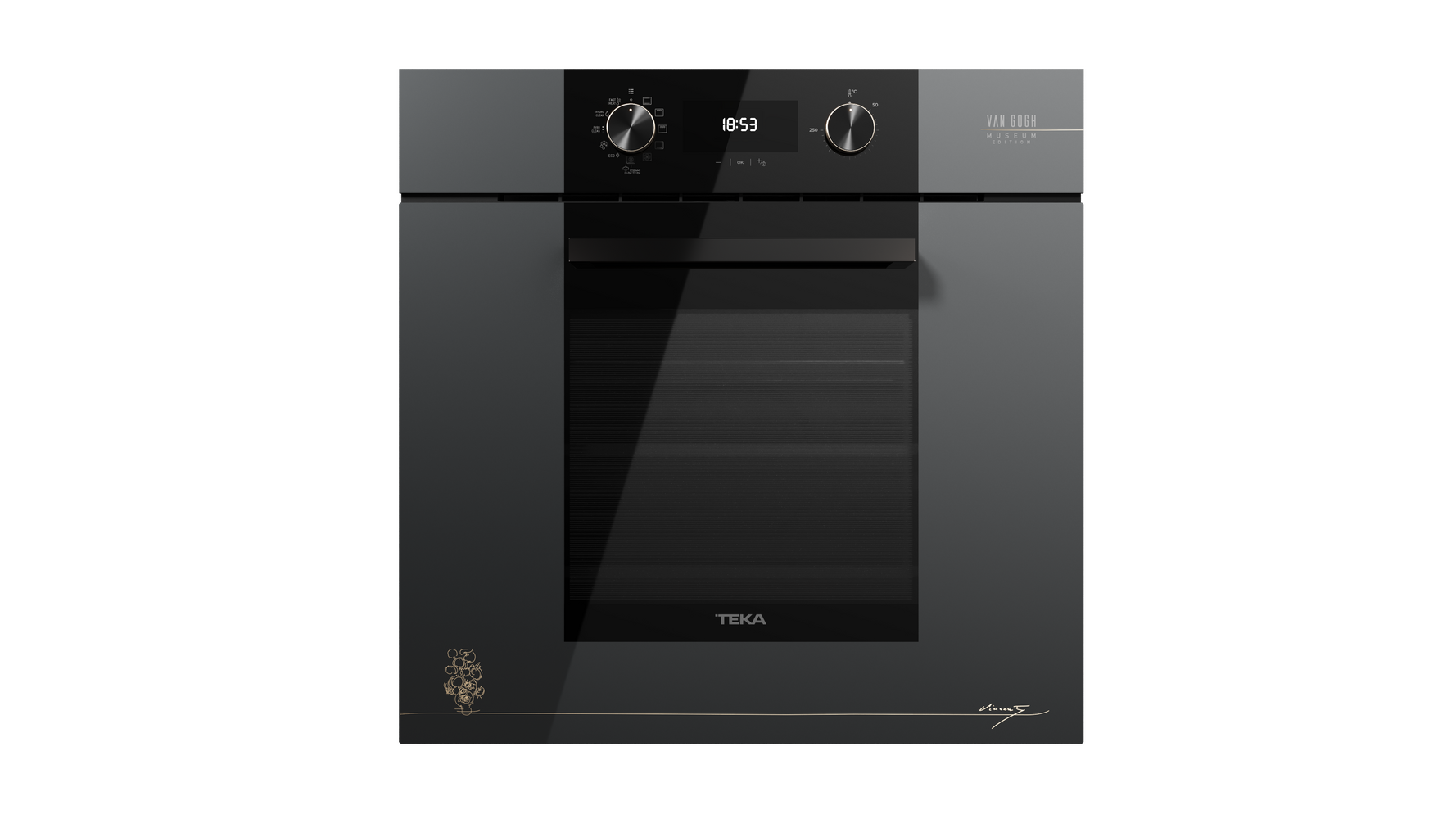 Oven Van Gogh HLB 84 P VG VG-blackglass-darkgrey | Teka