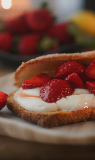 Tartaleta de fresa