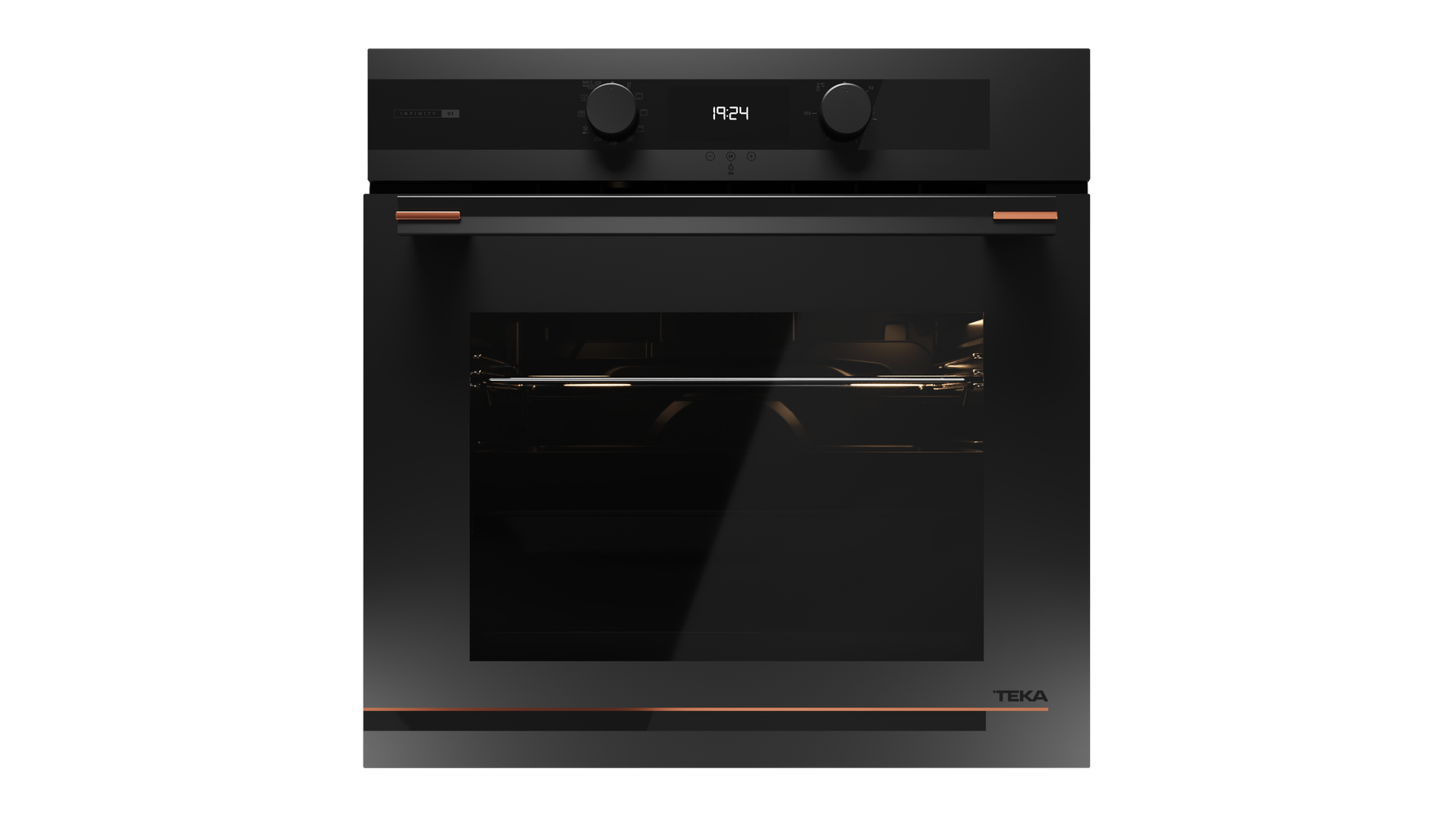 MaestroPizza HLB 85 Infinity G1 Edition Black Matt Oven | Teka UAE