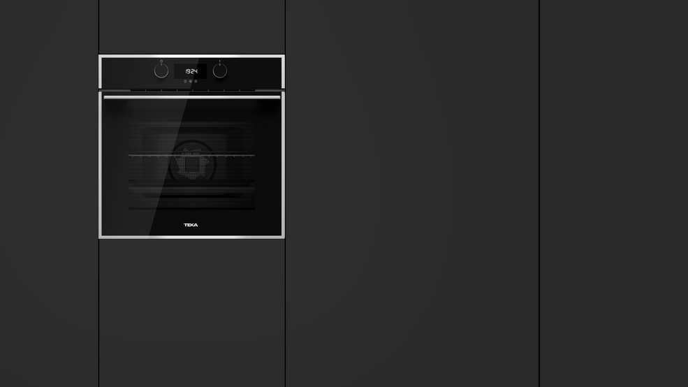 Oven Tanam Listrik Built in Oven Teka HLB 838 SS Frame Warna Hitam