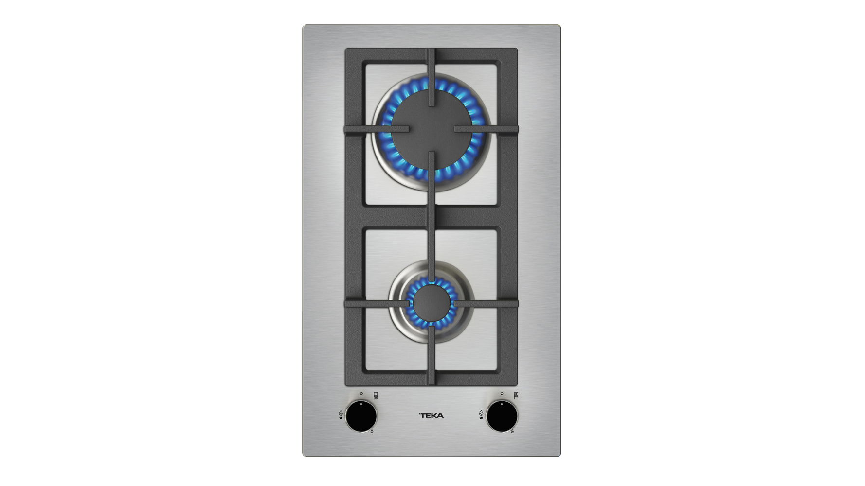 Piastra A Gas TEKA EFX 30.1 2G AI AL CI, 30 Cm, Comandi Frontali, Acciaio Inox, Per Gas Butano, Dimensioni 9,1x30x51 Cm - 2