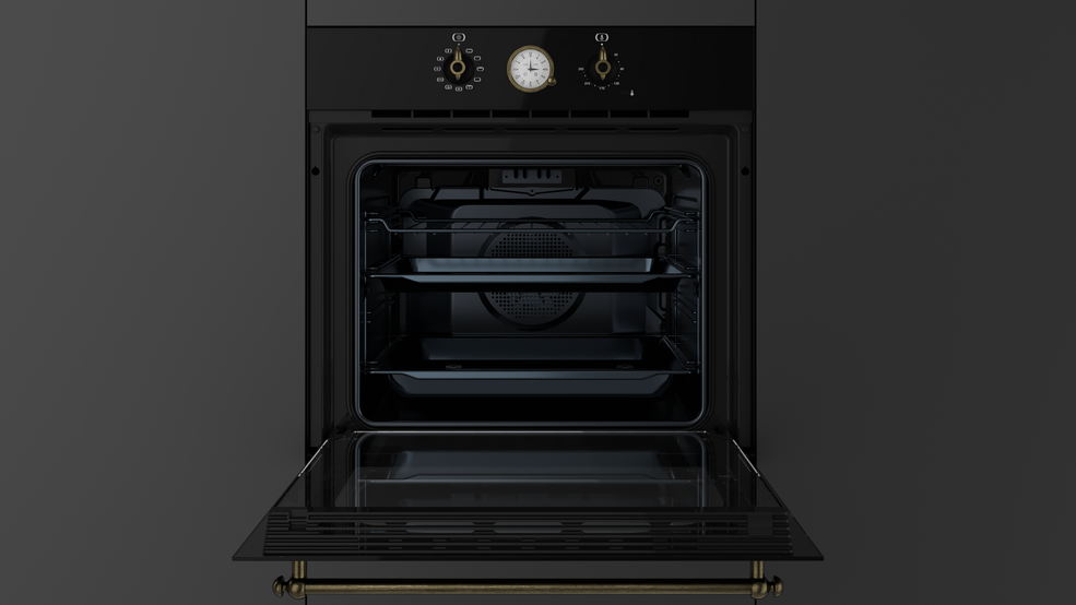 Horno HRB 6300 AT Multifunción 60 cm Anthracite Brass | Teka España
