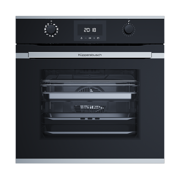 Ökotherm®-Dampfbackofen mit LED-Display und 12 Funktionen ...