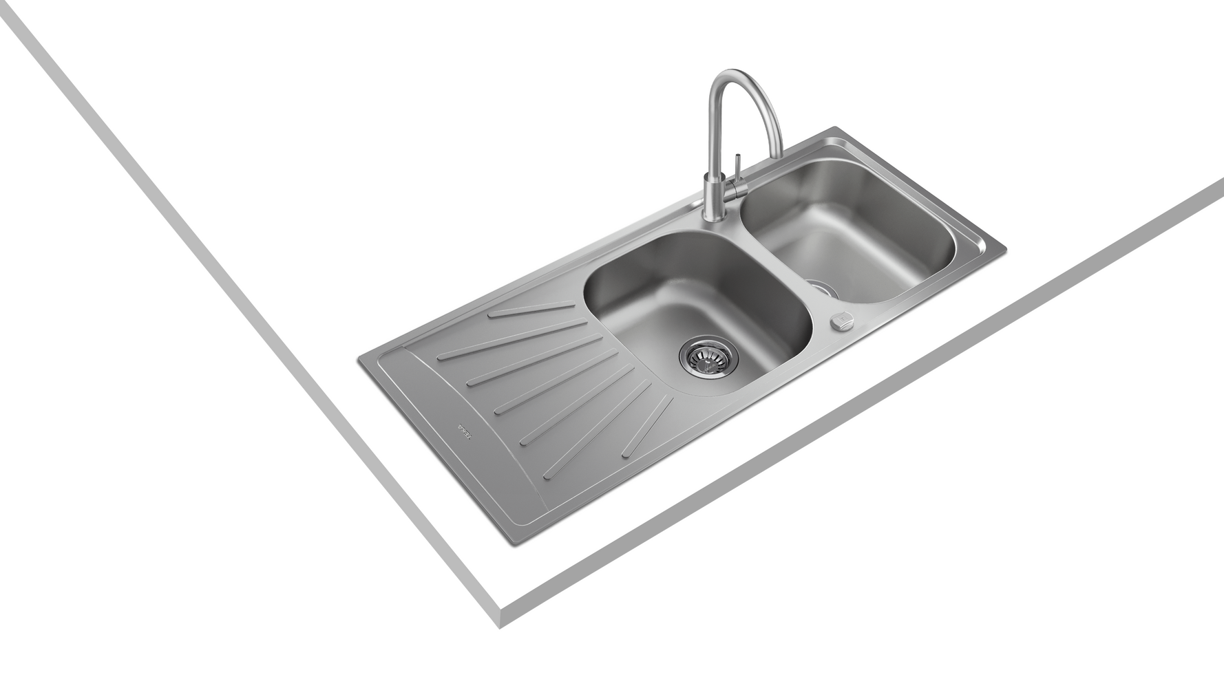 Kitchen Sinks Tekaway StarBright 80 E-XP 2B 1D | Teka