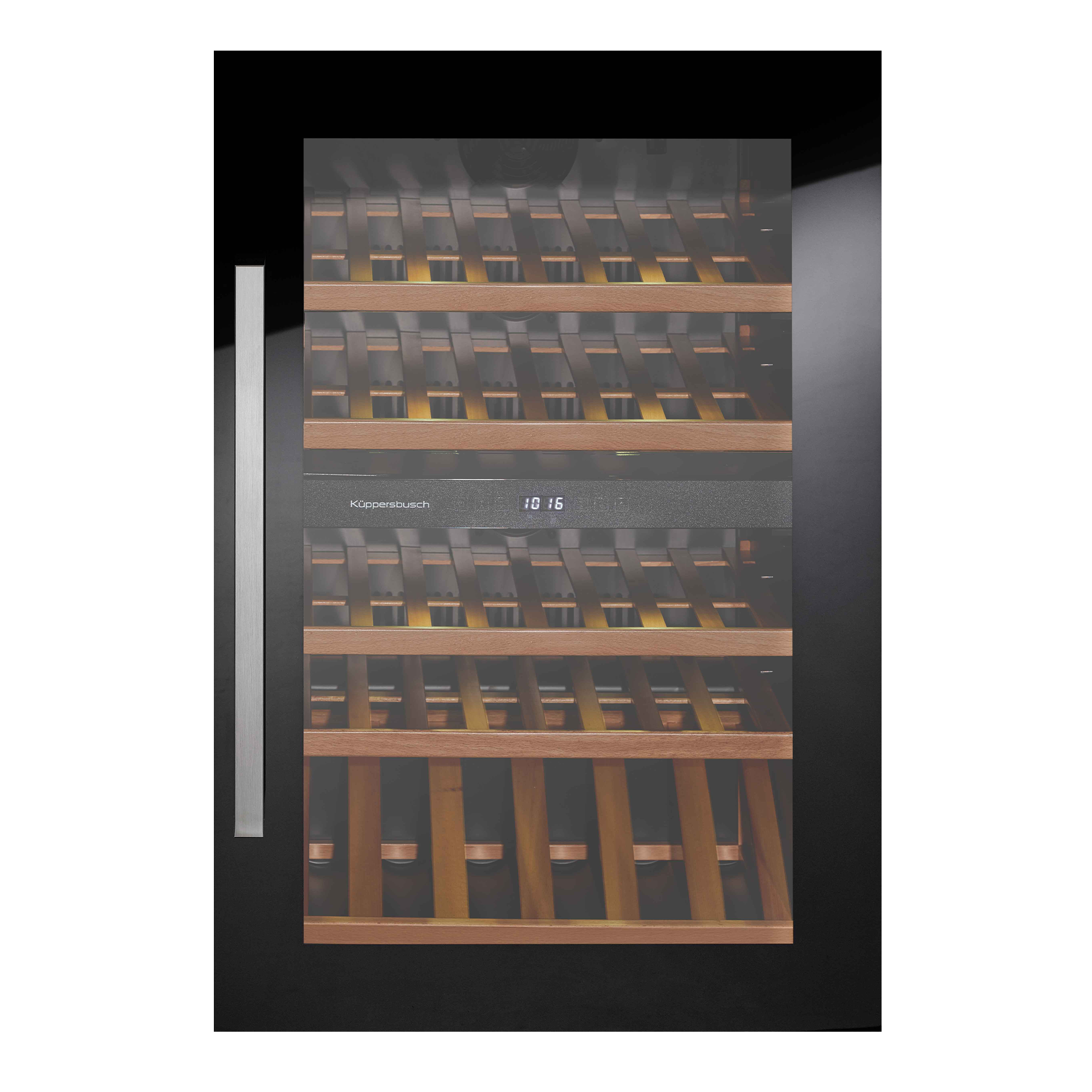 FWK2800.0S Wine cooler with 52 bottles and 2 temperature zones Küppersbusch Global
