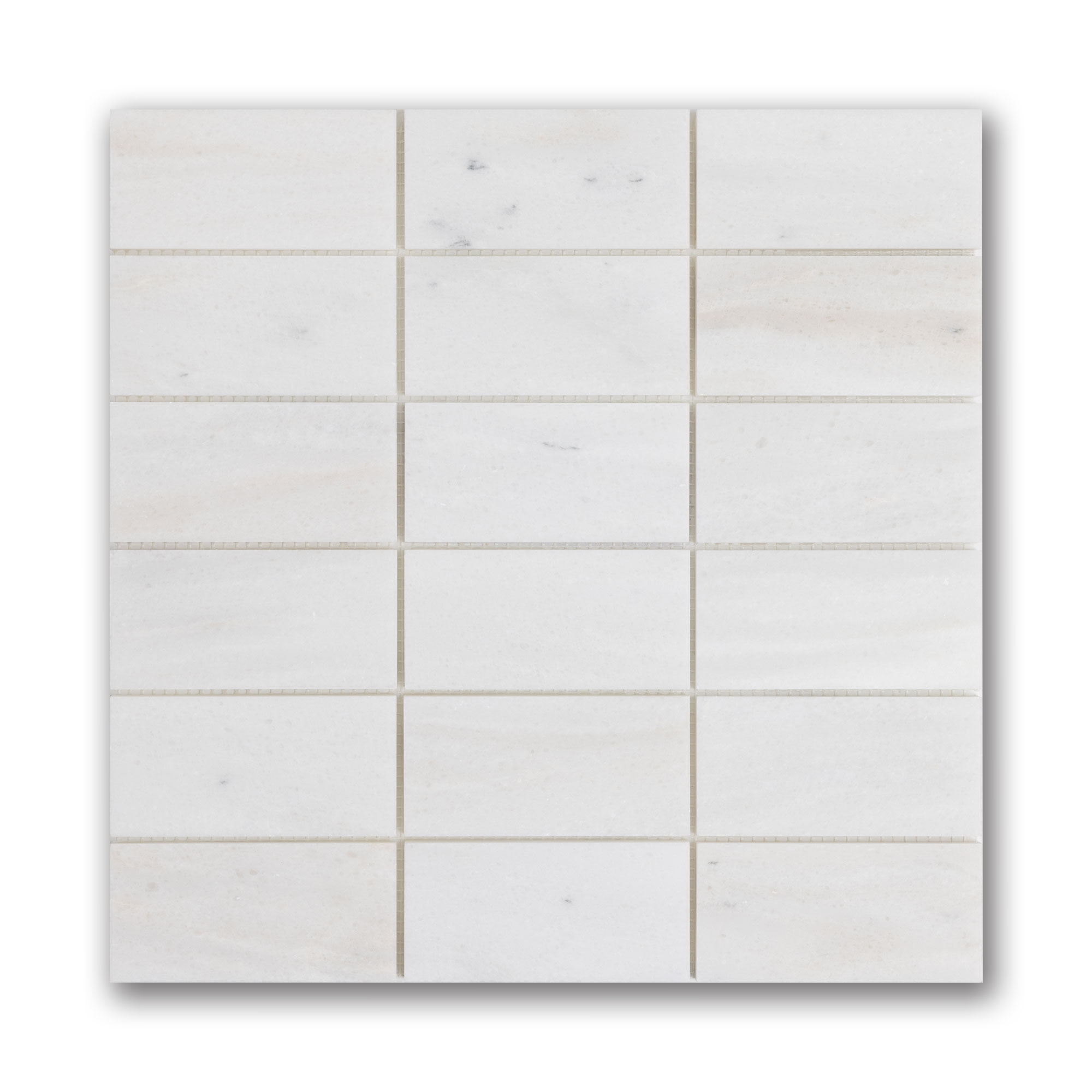 white stoneページ Aq 2'' x 4'' Stacked White Haze (H) | Products | AKDO