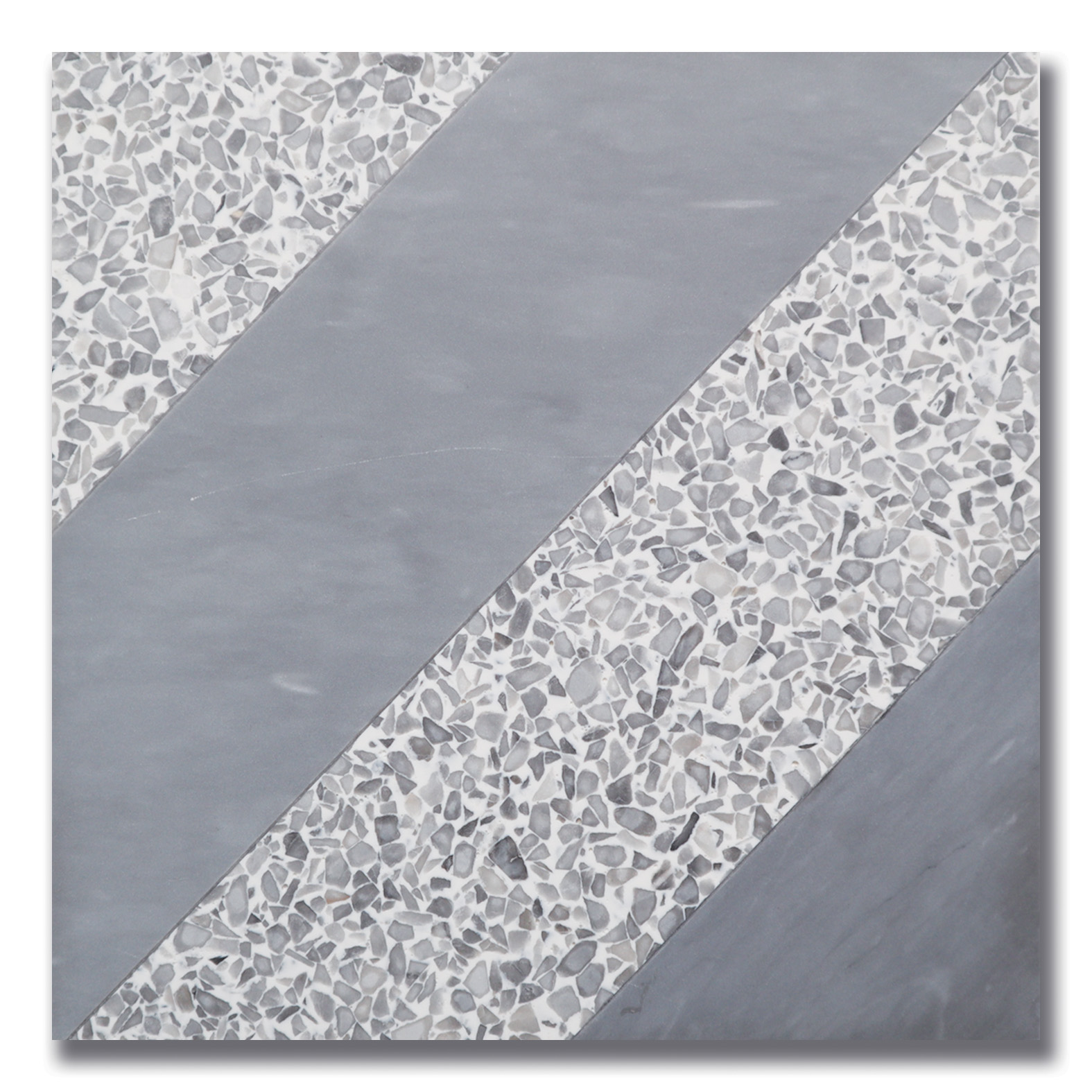 Next Diagonal Ombra (H) w/ Shadow Terrazzo | Products | AKDO