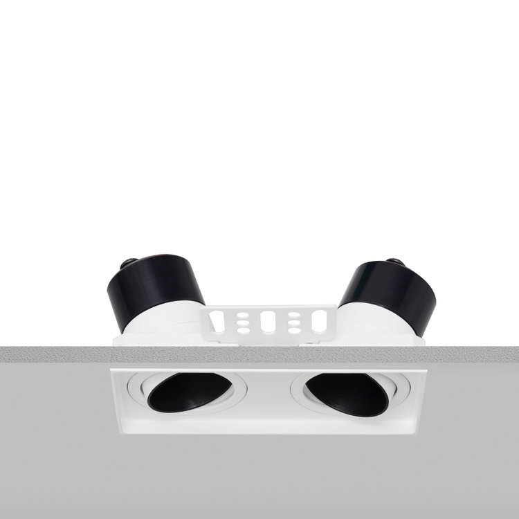 Square Double Trimless 30 Downlight main image Square Double Trimless 30 Downlight main image