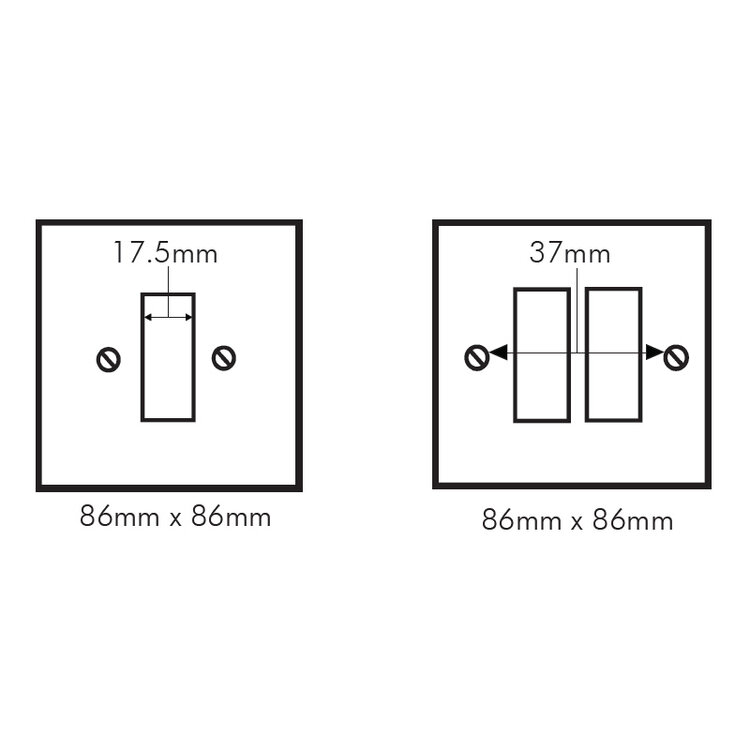 Rocker switches John Cullen Lighting
