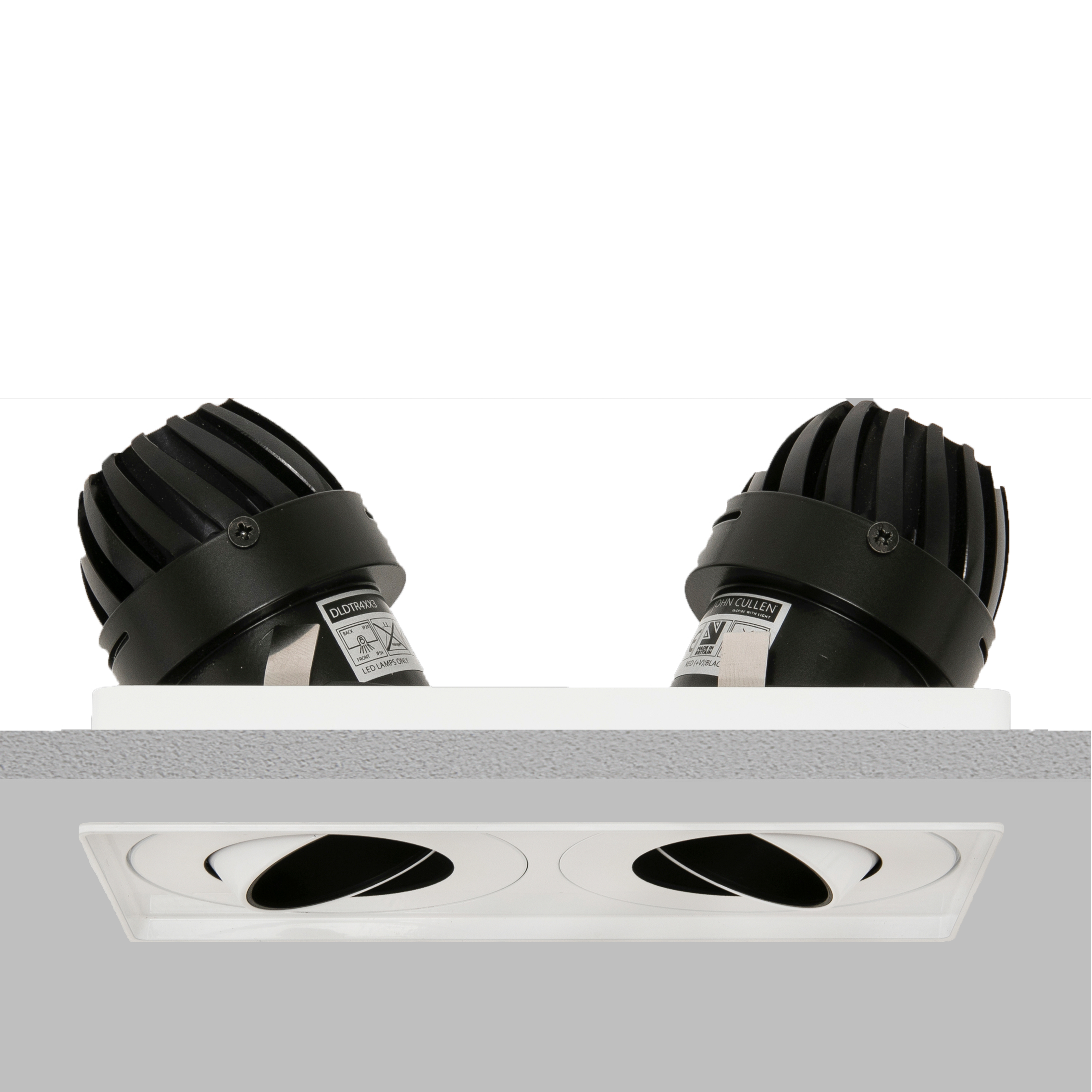 Square Double 50 Trimless Downlight main image Square Double 50 Trimless Downlight main image
