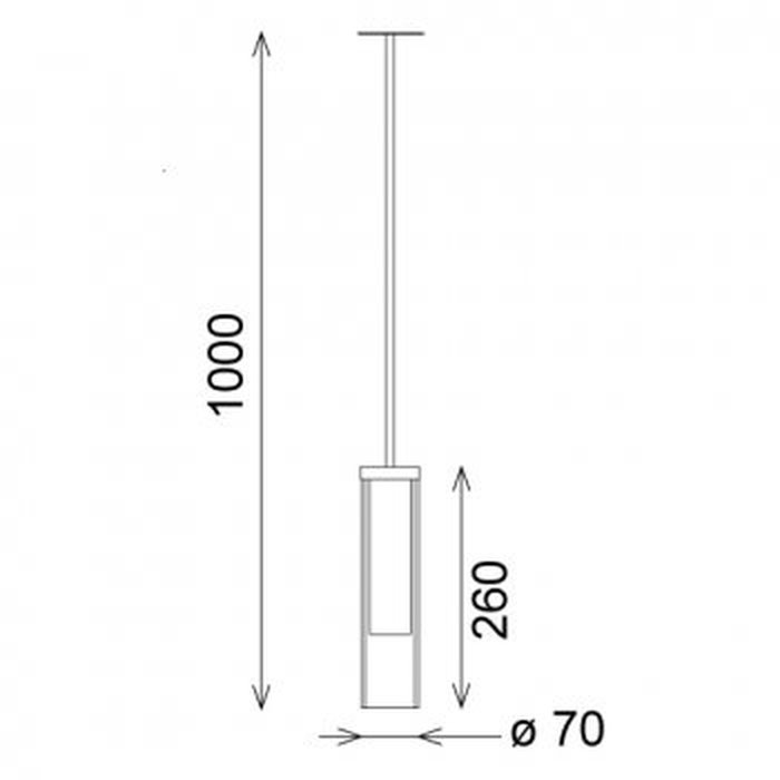 Penne IP Rated Bathroom Light main image Penne IP Rated Bathroom Light technical image