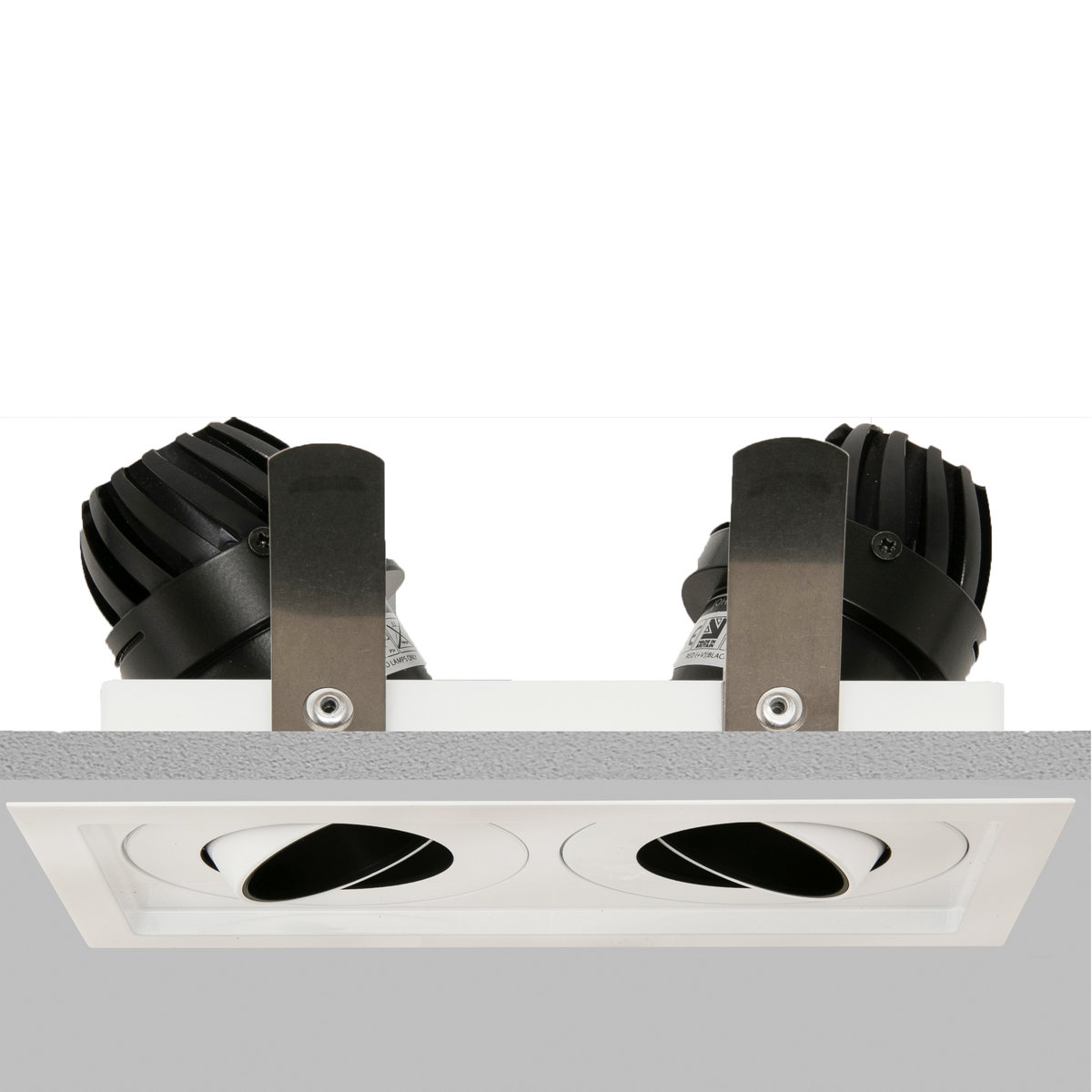 Square Double 50 Trim Downlight main image Square Double 50 Trim Downlight main image