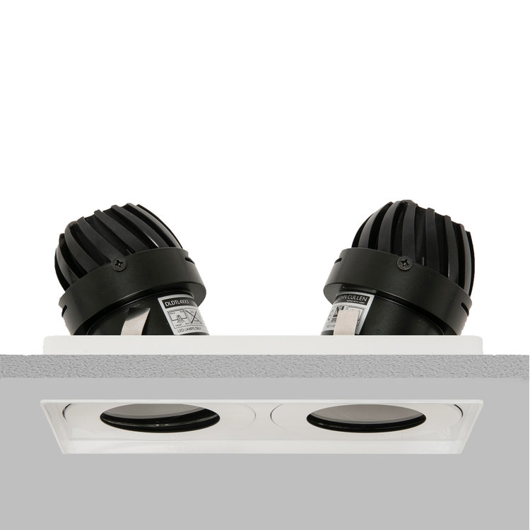 Square Double 50 Trimless IP Downlight main image Square Double 50 Trimless IP Downlight main image