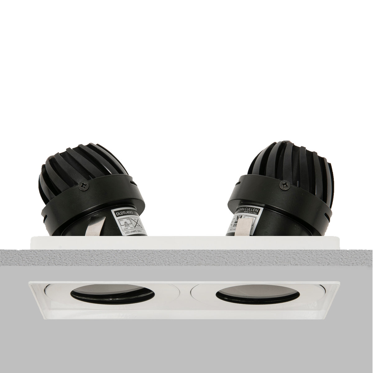 Square Double 50 Trimless IP Downlight main image Square Double 50 Trimless IP Downlight main image