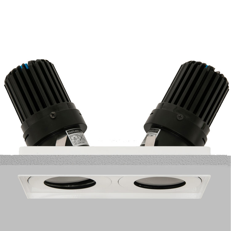 Square Double 50+ Trimless IP Downlight main image Square Double 50+ Trimless IP Downlight main image