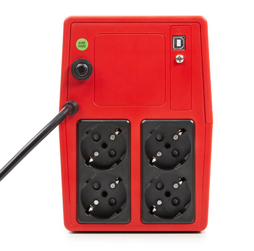 UPS OnePower PX1100 - 1100VA/550W, Onda PseudoSinusoidale, 4 Prese IEC, Batteria 12V 9Ah | Backup Per PC E Elettrodomestici - Foto 9