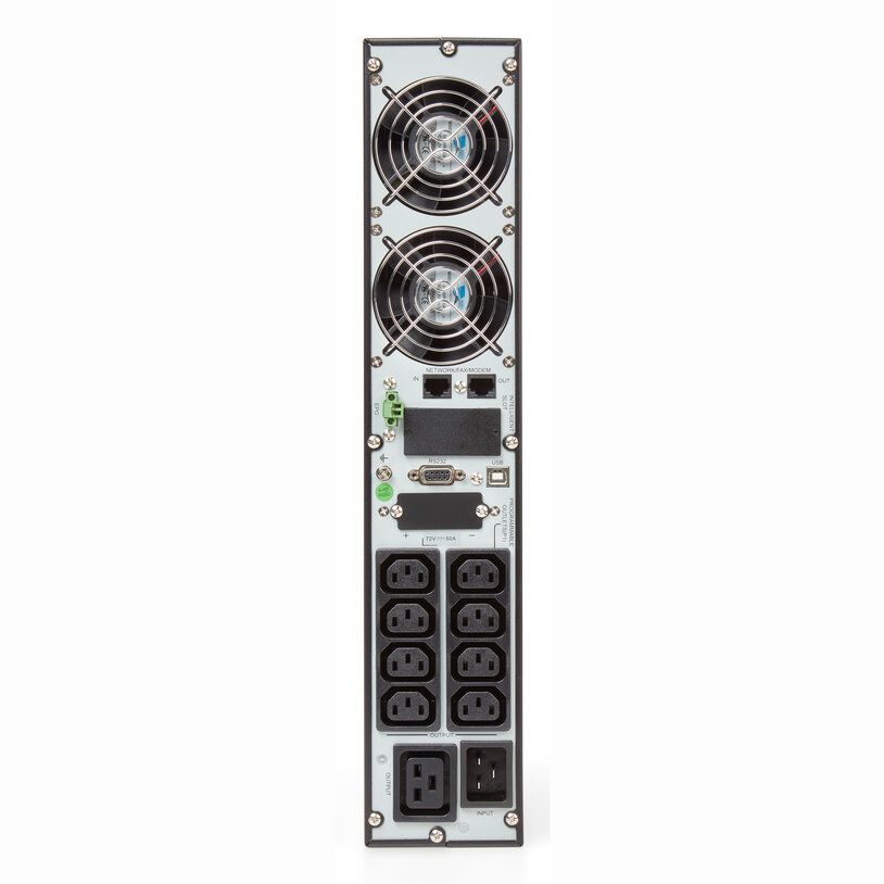 SLC-3000-TWIN RT2 B1 - 3000 VA On-line double-conversion tower/rack ...