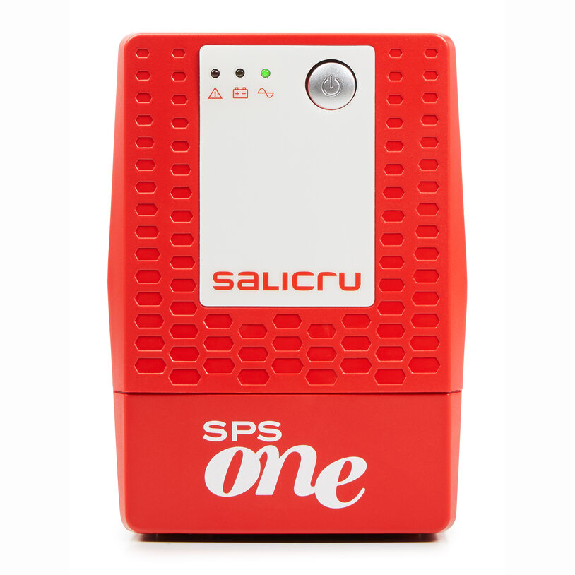 Salicru SPS 850 Home UPS – 850VA/490W, Off-Line, 6 Schuko Sockets, Surge Protection