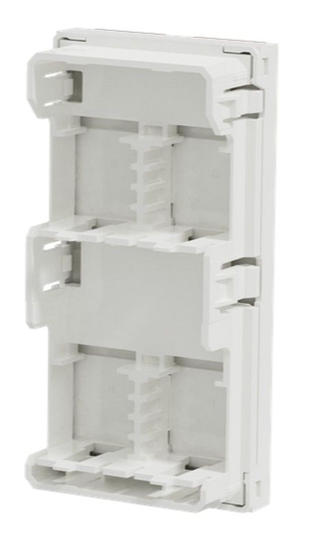 Compra Tapa cuádruple RJ45 Keystone blanco Schneider electric