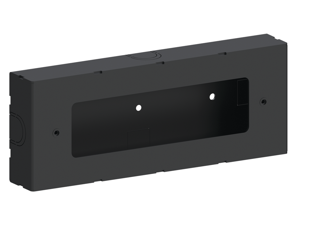 Surface mounting box for easy cabling (ABACUS 1)