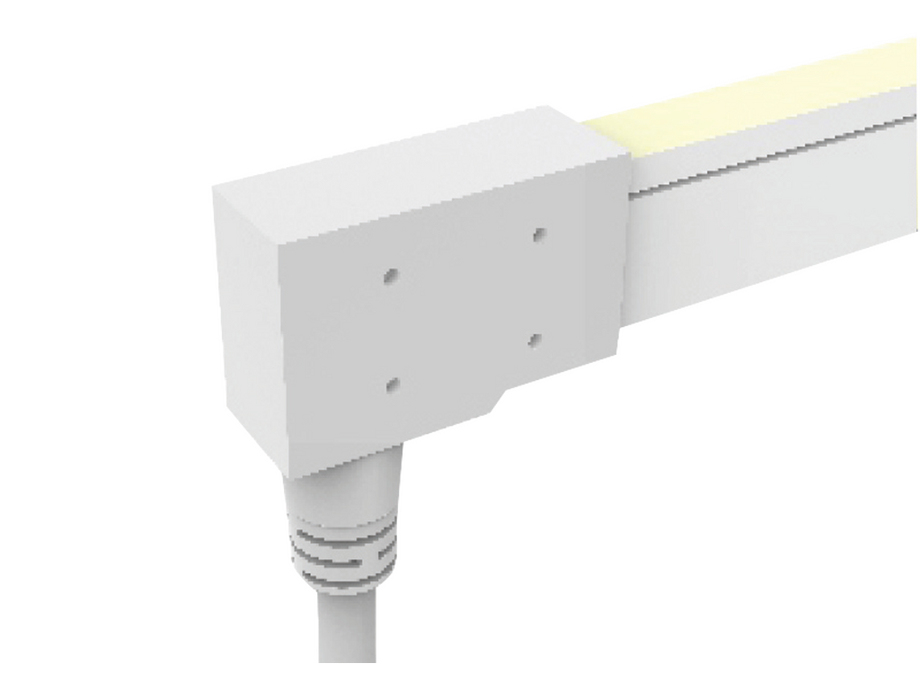 Capped dual injection moulding - IP68 Bottom Feed - 1 m