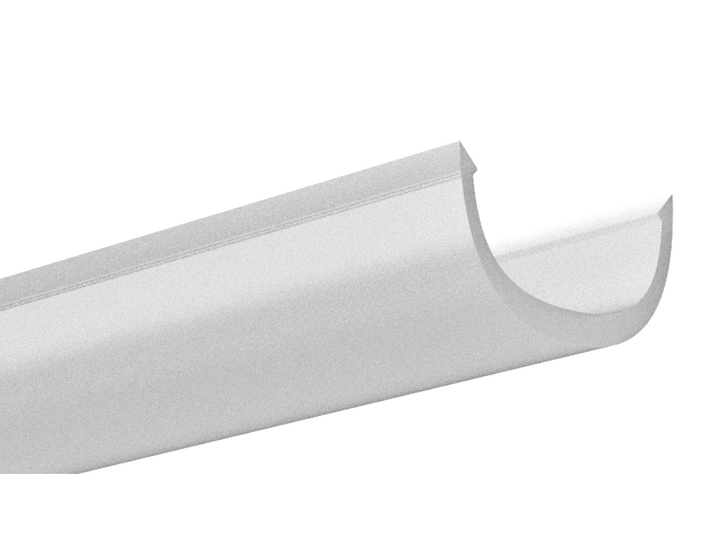 Curved PMMA diffuser for A80035, A80038