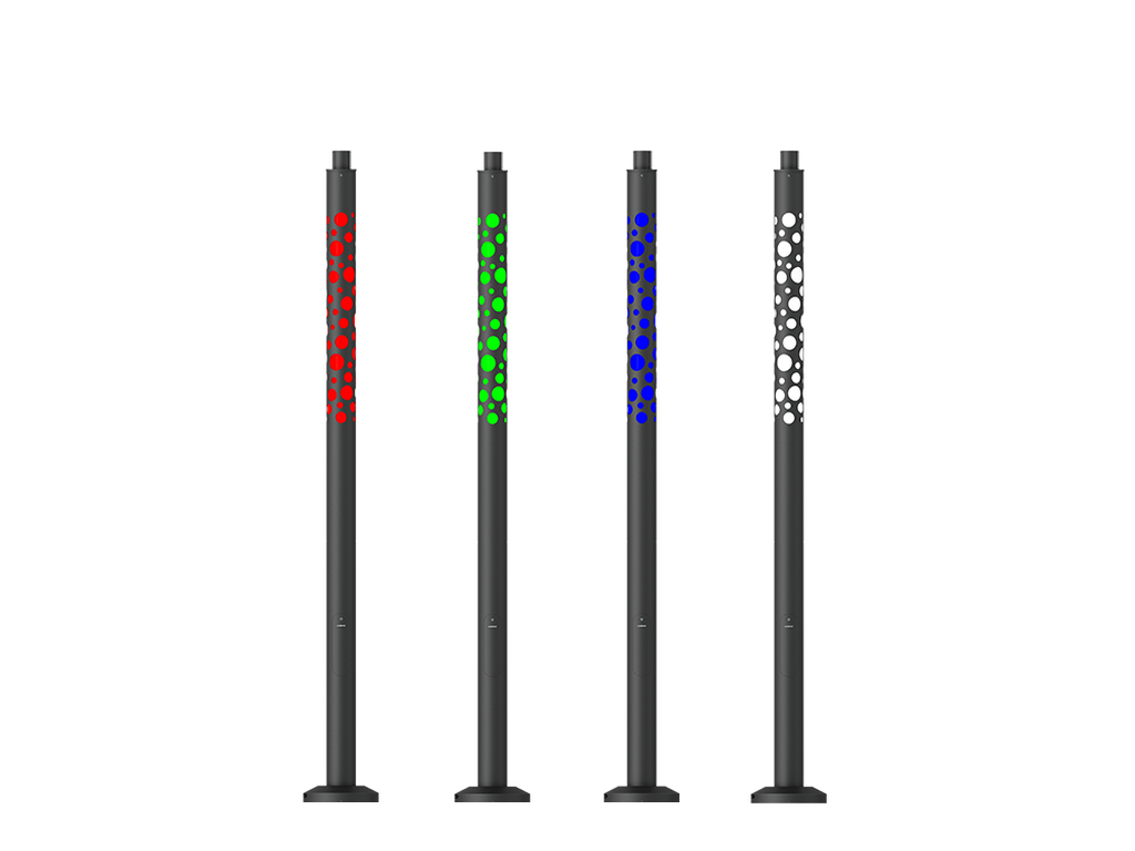 Graphic 1 - RGBW - 45 W - 4 m - Ø140 mm - Spigot: 76 mm