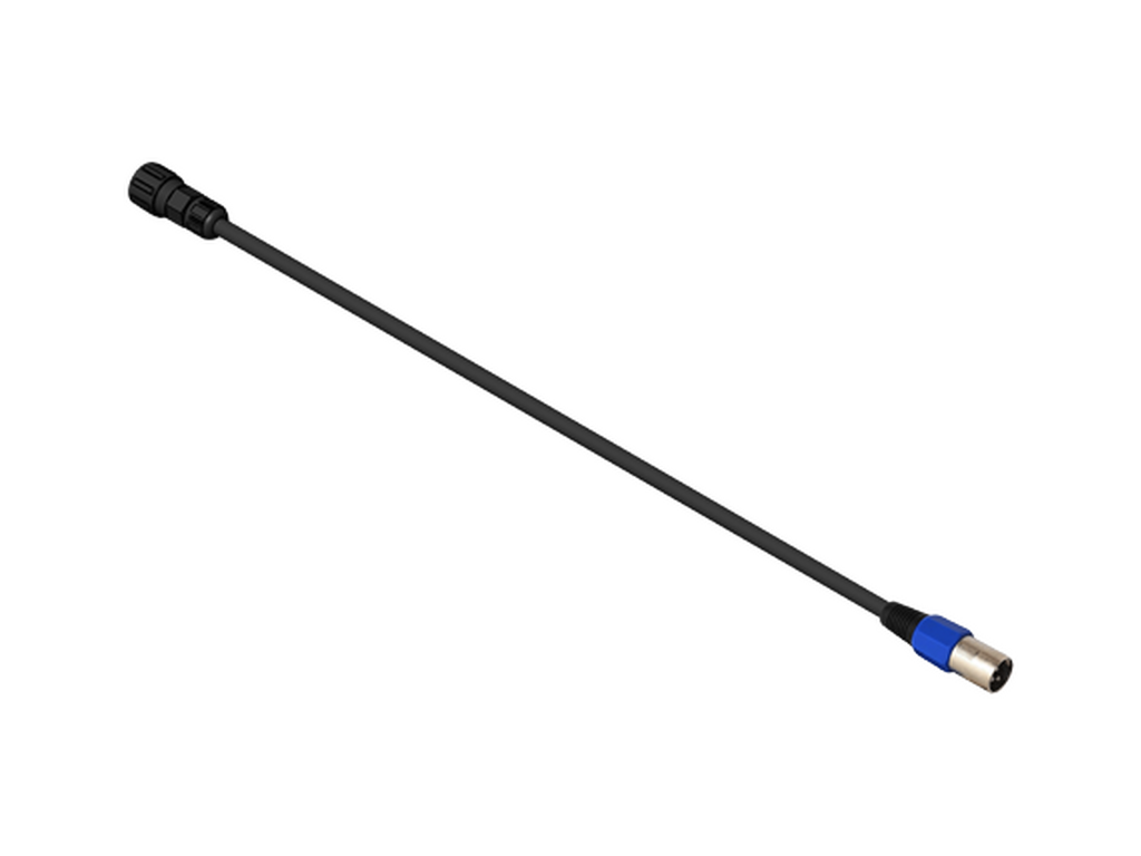 Cable - Connector IP67 Female 4 Pin  + XLR Male 3 Pin