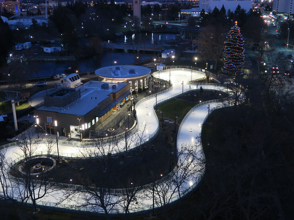 The Skate Ribbon at Riverfront Park