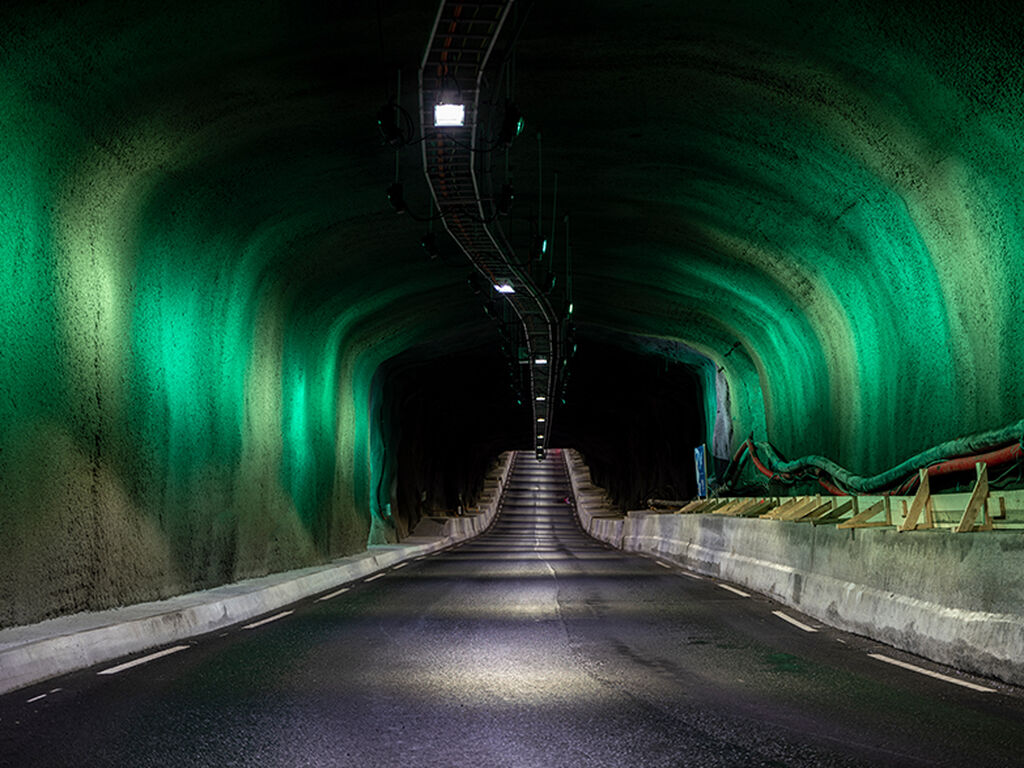 Spiralen Tunnel