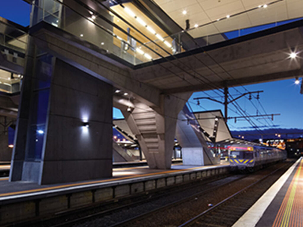 North Melbourne Train Station