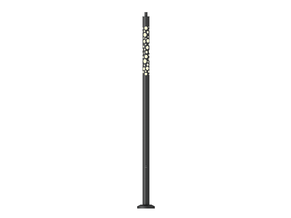 Graphic 1 - 8030 - 39 W - 4 m - Ø140 mm - Spigot: 60 mm