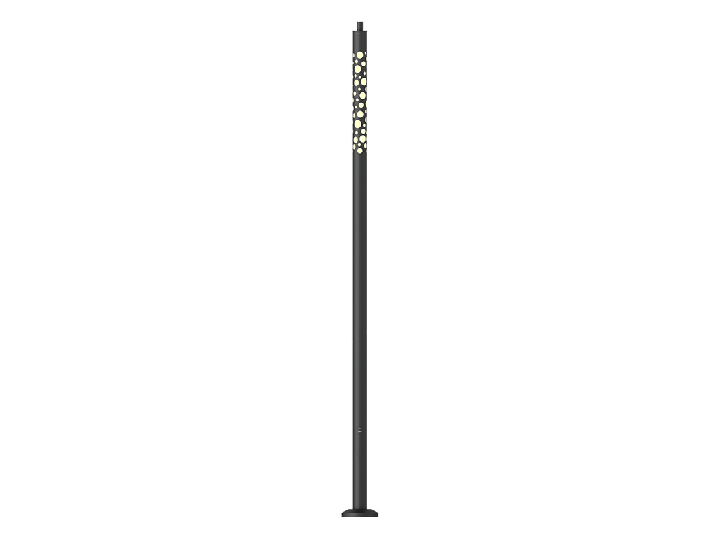 Graphic 1 - 8030 - 39 W - 5 m - Ø140 mm - Spigot: 76 mm