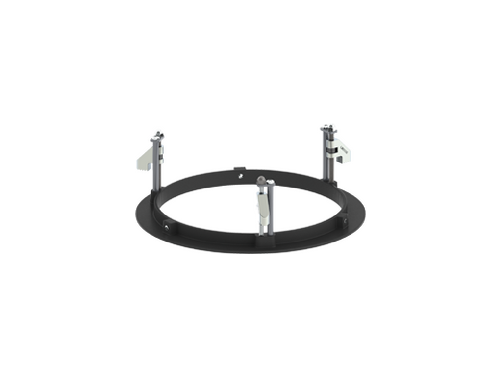 Mounting ring for semi-recessed installation