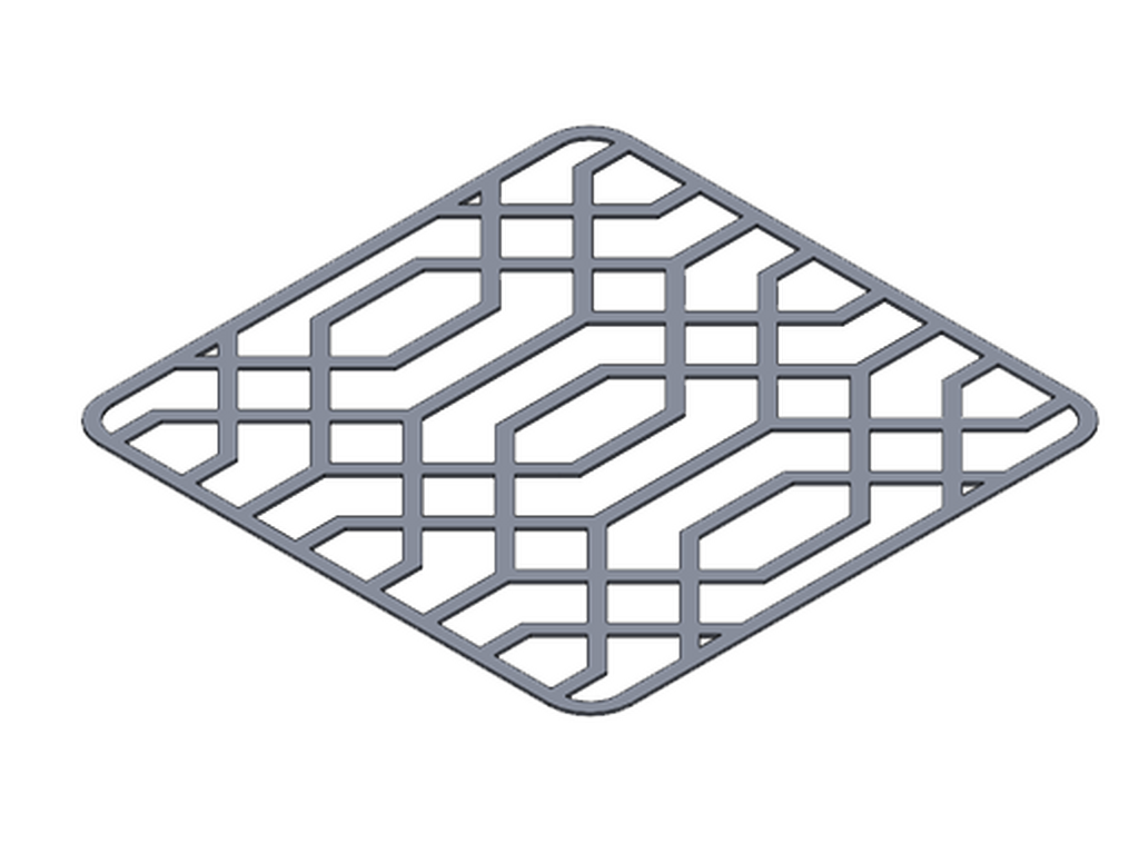 Decorative pattern - Type A for ARDEN 400 mm