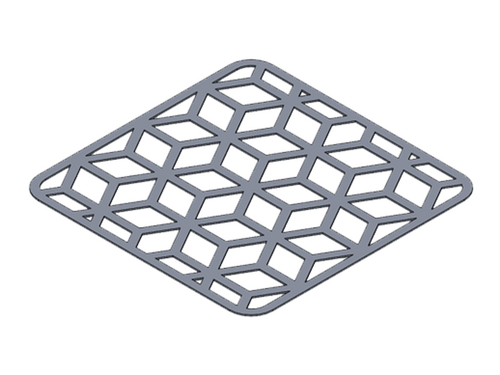 Decorative pattern - Type B for ARDEN 300 mm