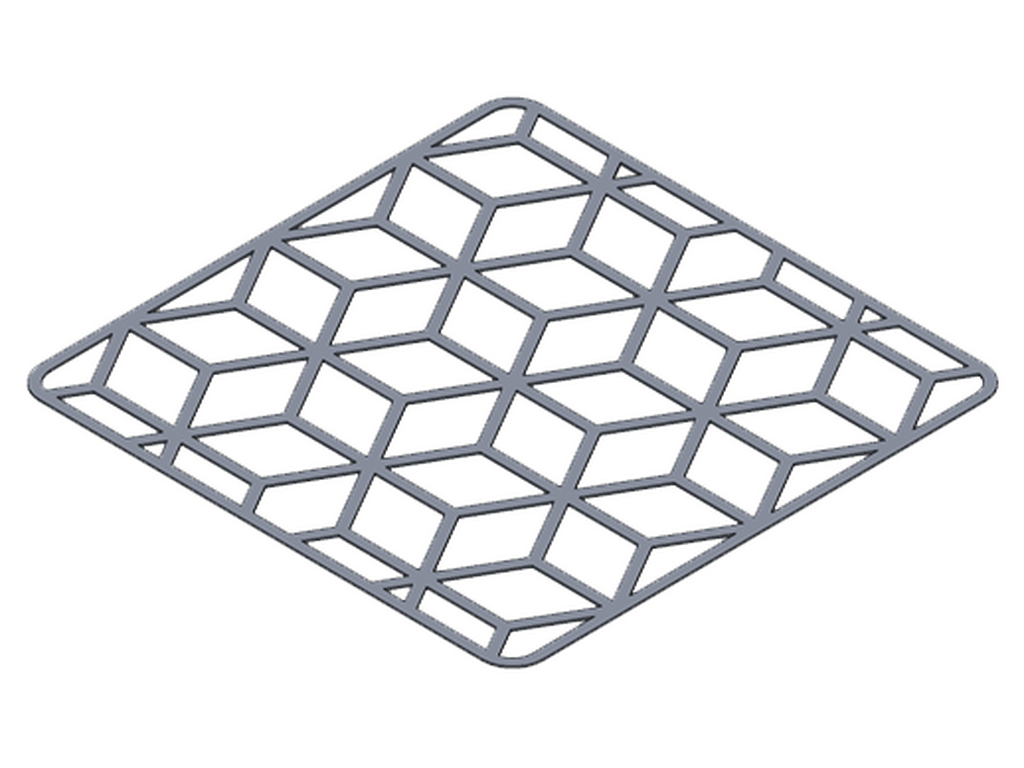 Decorative pattern - Type B for ARDEN 500 mm