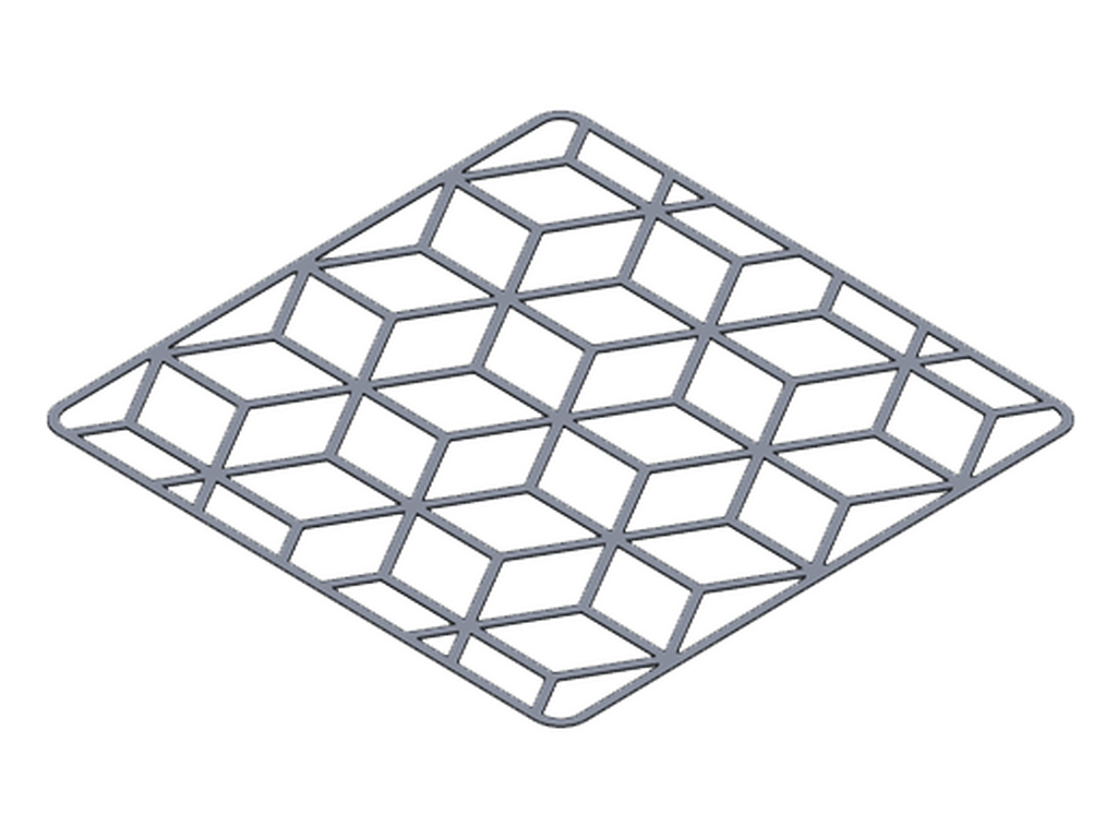 Decorative pattern - Type B for ARDEN 600 mm