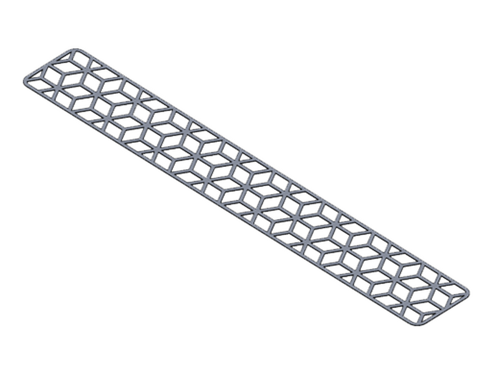 Decorative pattern - Type B for PITTSFIELD 1390 mm